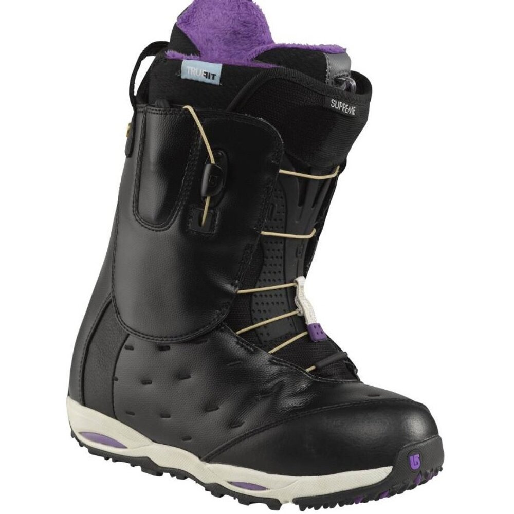 NEW $489 Burton Supreme Snowboard Boots! US 5.5 Euro 36  Black  Top of the Line